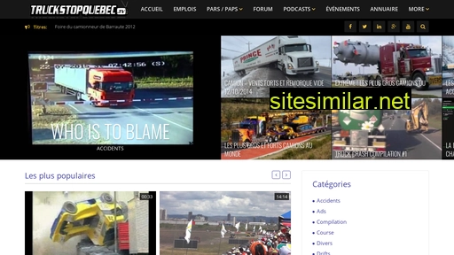truckstopquebec.tv alternative sites