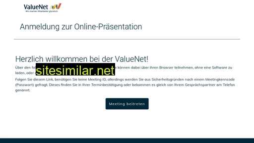 valuenet.tv alternative sites