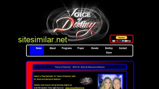 voiceofdestiny.tv alternative sites