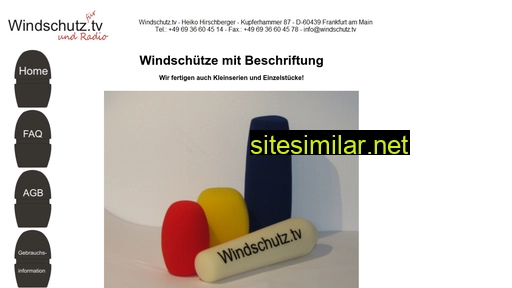 Windschutz similar sites