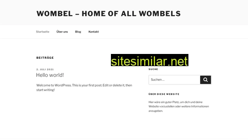 Wombel similar sites