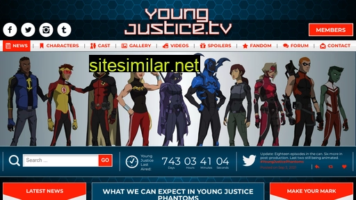 youngjustice.tv alternative sites