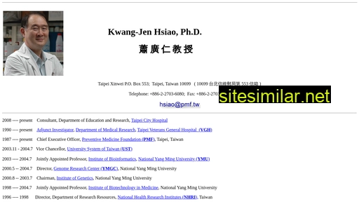 kjhsiao.tw alternative sites