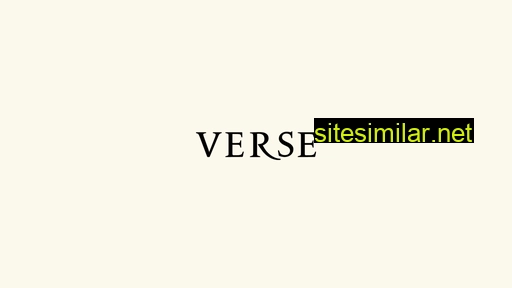 Verse similar sites
