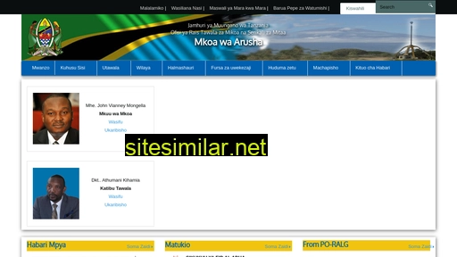 Arusha similar sites