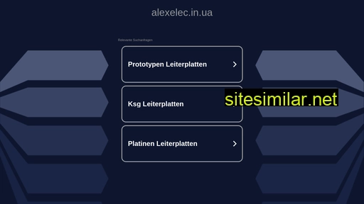 alexelec.in.ua alternative sites
