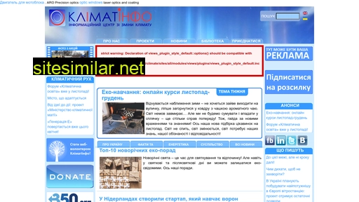 Climateinfo similar sites