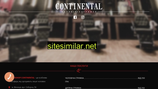 Continental similar sites