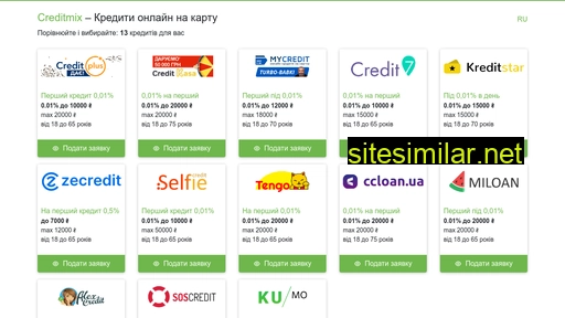 creditmix.com.ua alternative sites