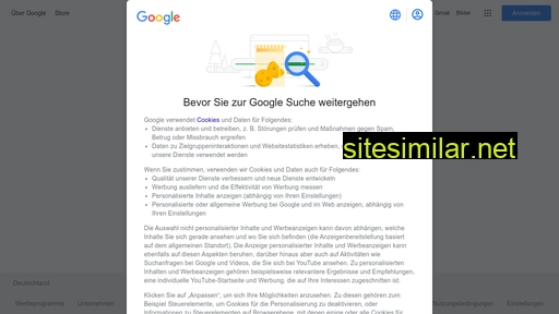 Google similar sites