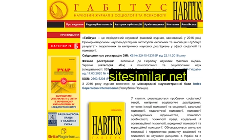 Habitus similar sites