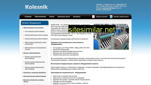 kolesnik.com.ua alternative sites