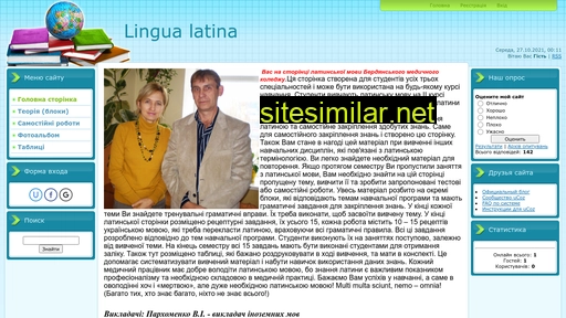 lingualatina.at.ua alternative sites