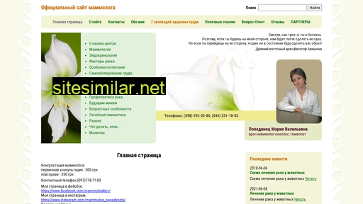 mammolog.in.ua alternative sites