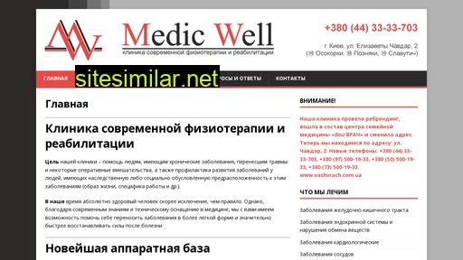 medicwell.com.ua alternative sites