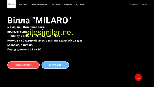 milaro.com.ua alternative sites