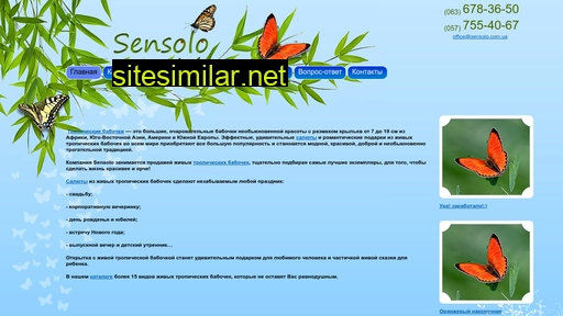 sensolo.com.ua alternative sites