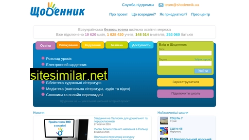 shodennik.ua alternative sites