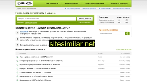 zapchast.com.ua alternative sites
