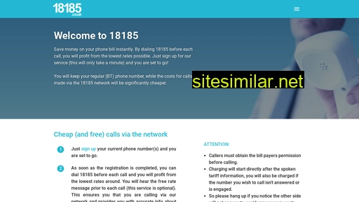 18185.co.uk alternative sites