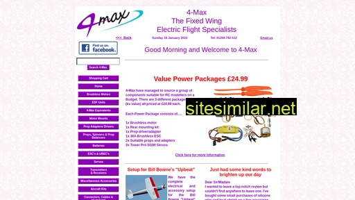 4-max.co.uk alternative sites