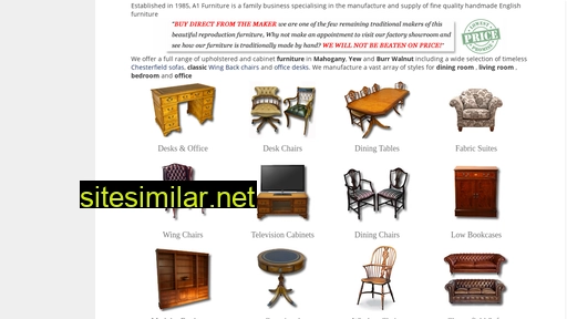 a1-furniture.co.uk alternative sites