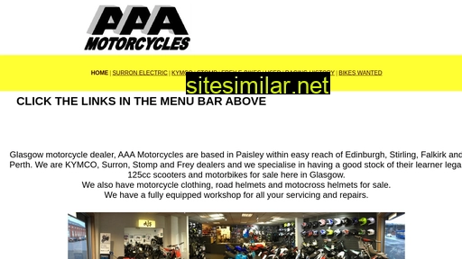 Aaamotorcycles similar sites