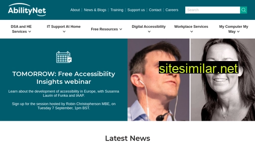 abilitynet.org.uk alternative sites