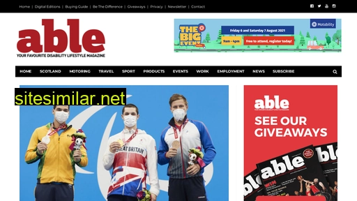 ablemagazine.co.uk alternative sites