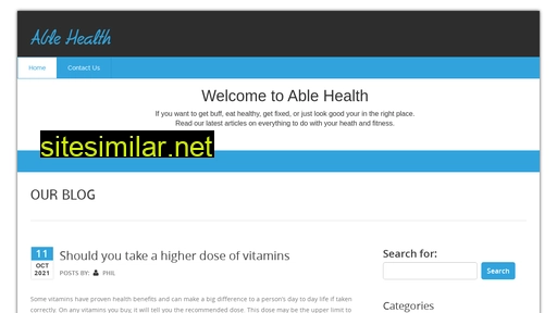ablehealth.co.uk alternative sites