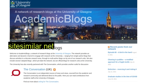academicblogs.co.uk alternative sites