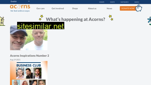 acorns.org.uk alternative sites