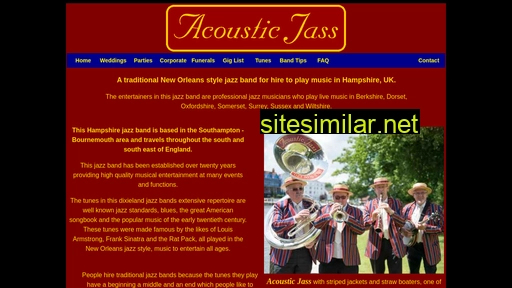 acousticjass.co.uk alternative sites