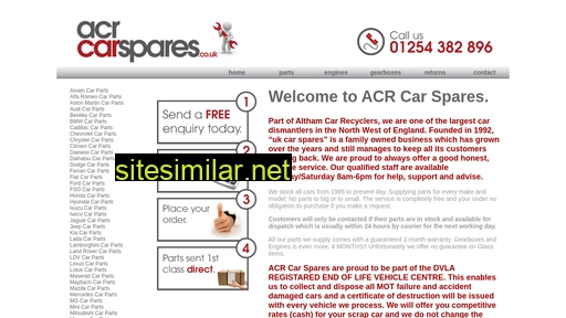 acrcarspares.co.uk alternative sites