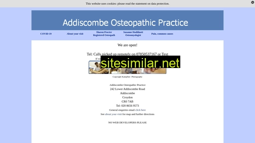 addiscombeosteopaths.co.uk alternative sites