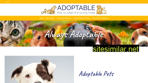 adoptable.co.uk alternative sites