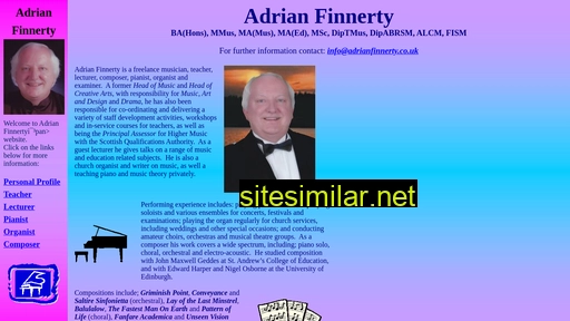 adrianfinnerty.co.uk alternative sites