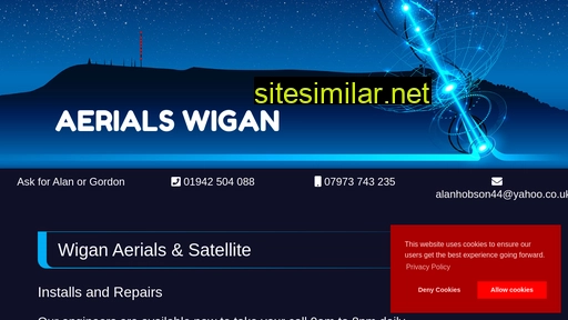 aerialswigan.uk alternative sites