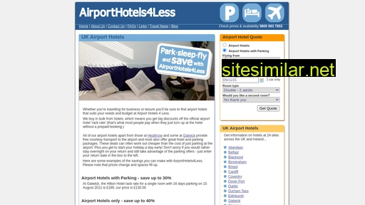 airporthotels4less.co.uk alternative sites