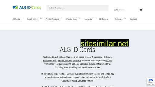 algidcards.co.uk alternative sites