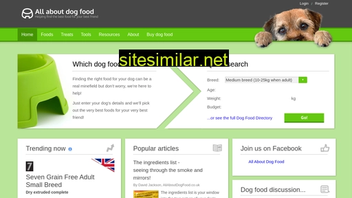 Allaboutdogfood similar sites