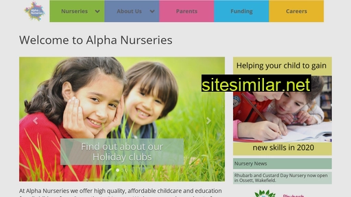 alpha-nurseries.co.uk alternative sites