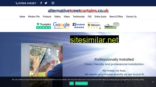 alternativetonetcurtains.co.uk alternative sites