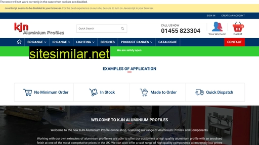 aluminium-profile.co.uk alternative sites
