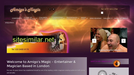 amigosmagic.co.uk alternative sites