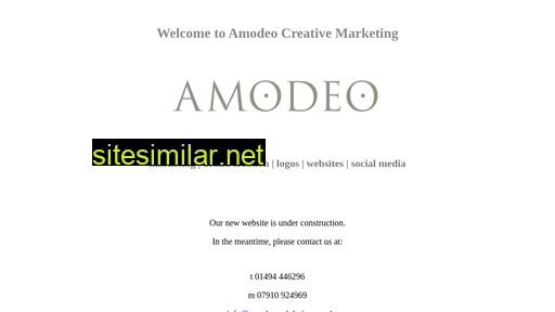 Amodeowebdesign similar sites