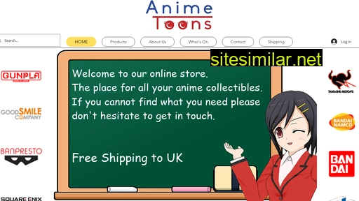 Animetoons similar sites