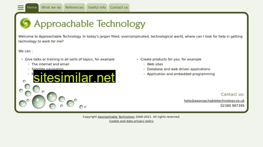 Approachabletechnology similar sites