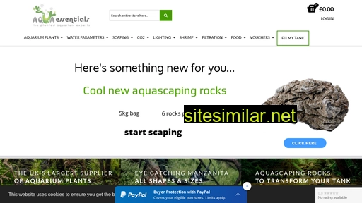 aquaessentials.co.uk alternative sites