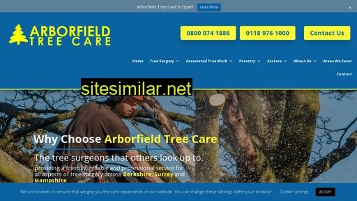 arborfieldtreecare.co.uk alternative sites
